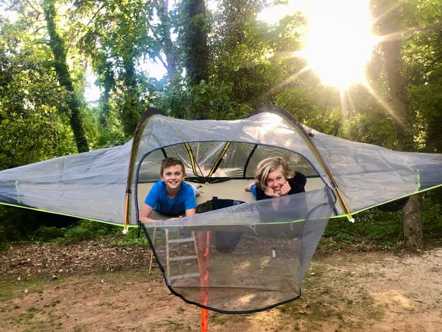 Tentsile Trillium Hammock &#038; Safari Stingray Tent