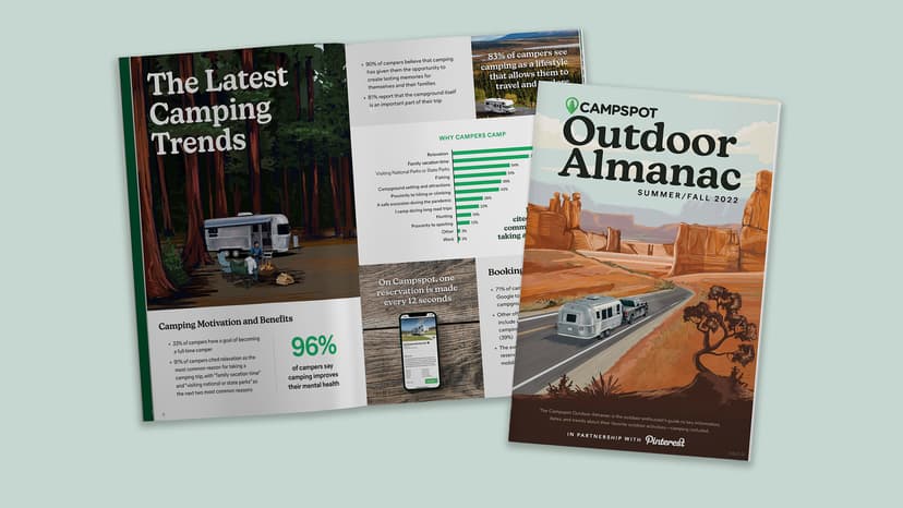 The Almanac for planning all things camping
