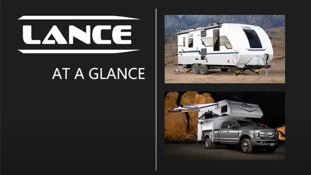 Lance Camper Launches All-New “Lance At A Glance” Video Series