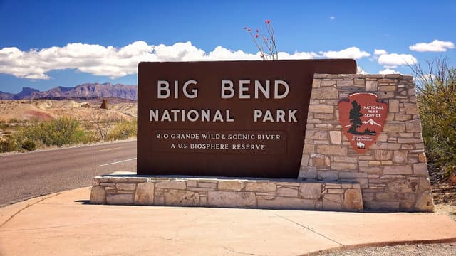 Big Bend National Park American Vista