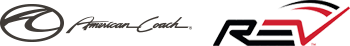 American Coach and REV logos