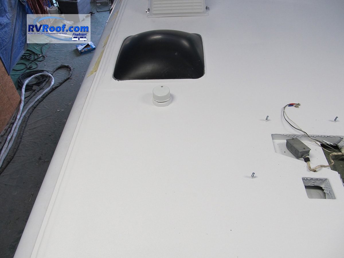 5-Coach-roof-after-FlexArmor-applied | I Heart RVing