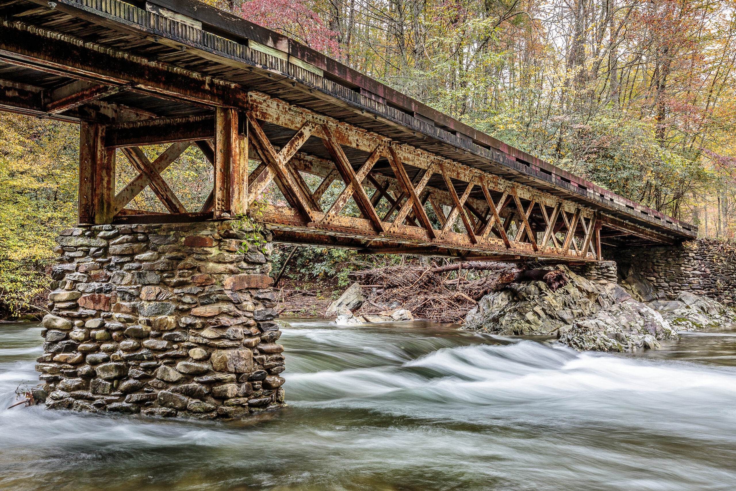 GreatSmokyMountainsNationalPark-StreamNearCadesCove | I Heart RVing