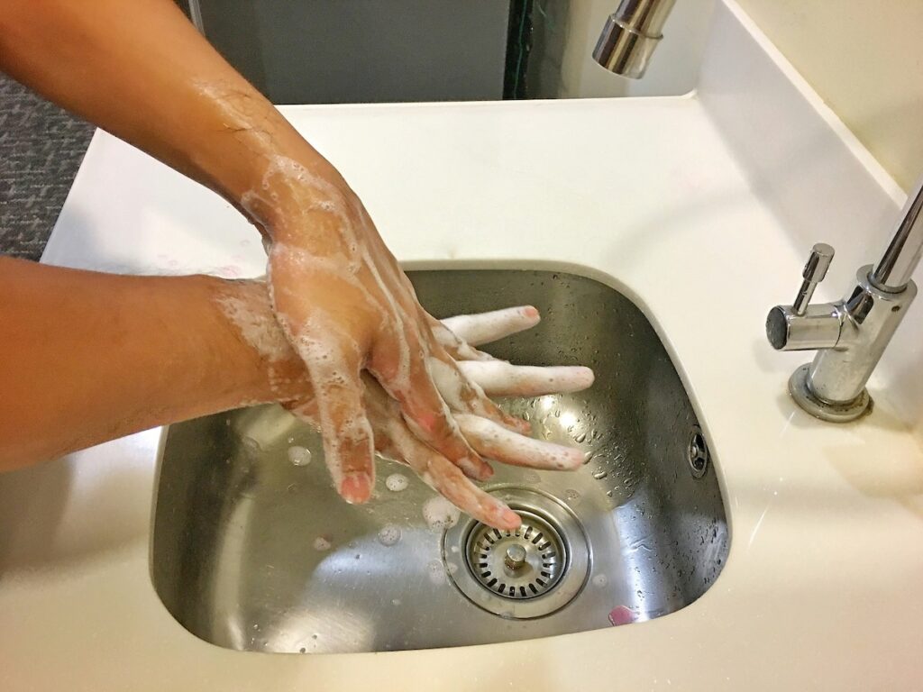 You want clean fresh water to wash your hands and body