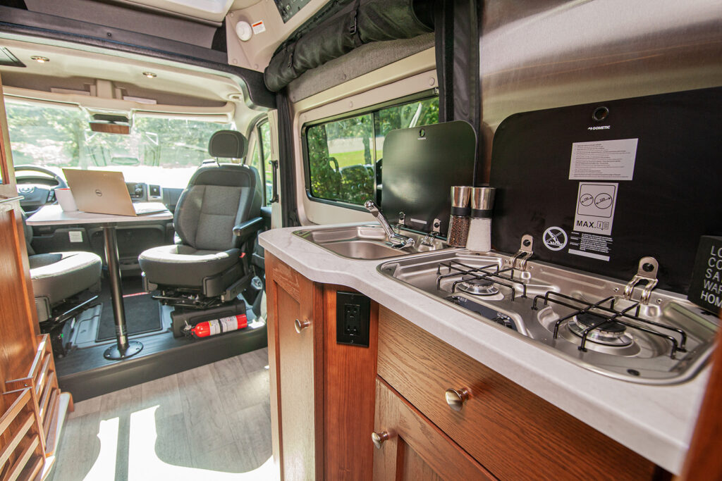 Roadtrek-Play-Slumber-Kitchen-Galley_optimized | I Heart RVing Play slumber kitchen galley