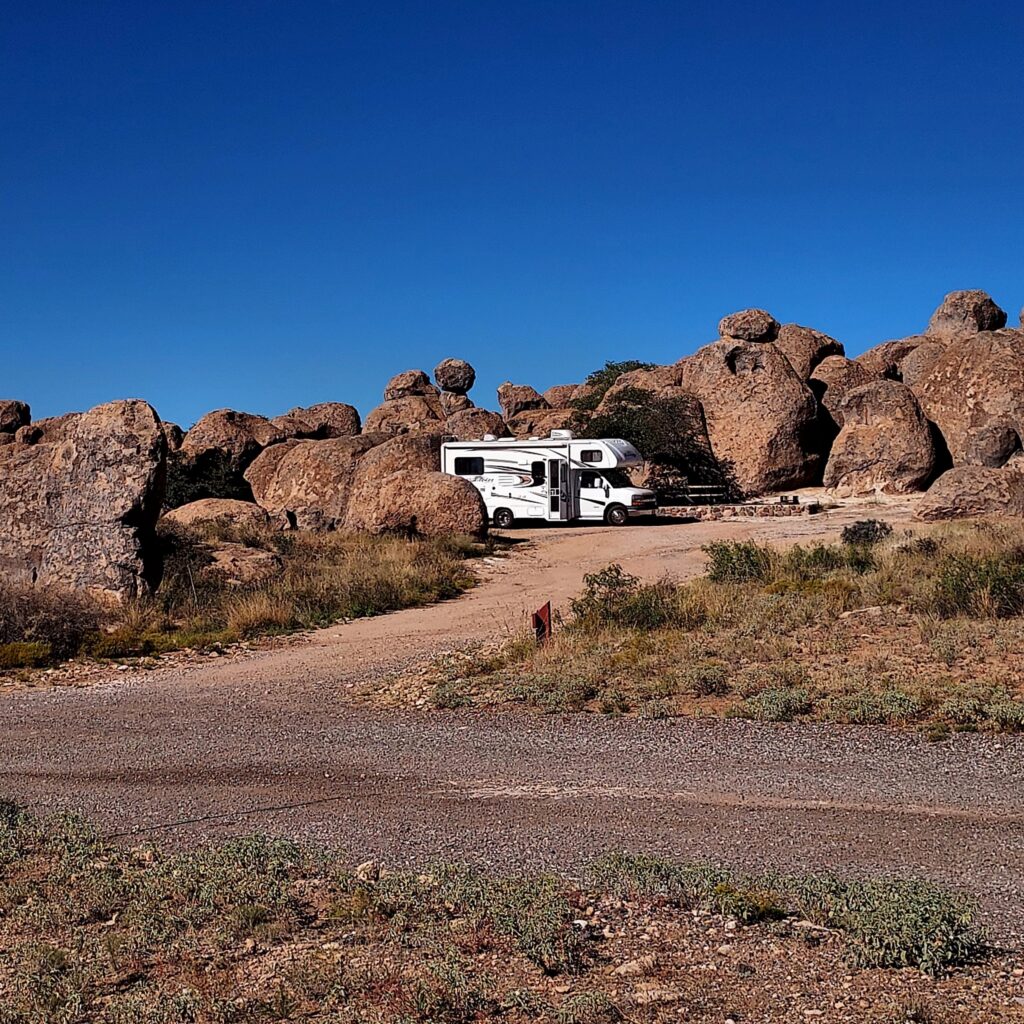 Order – October 10, 2025 @ 12:49 AM | I Heart RVing The Gazo's camper in the desert