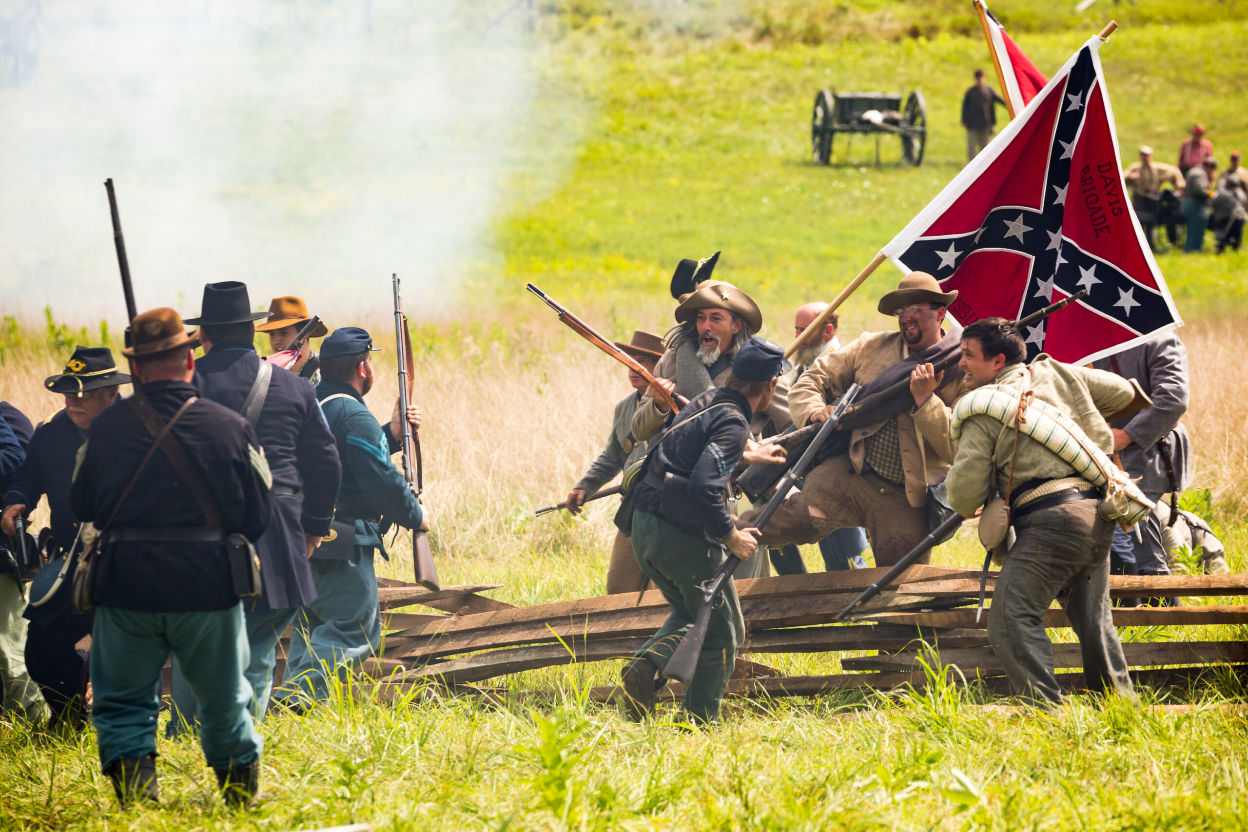 GettysburgPennsylvania-August092015ConfederateSoldiersBreachAn | I Heart RVing