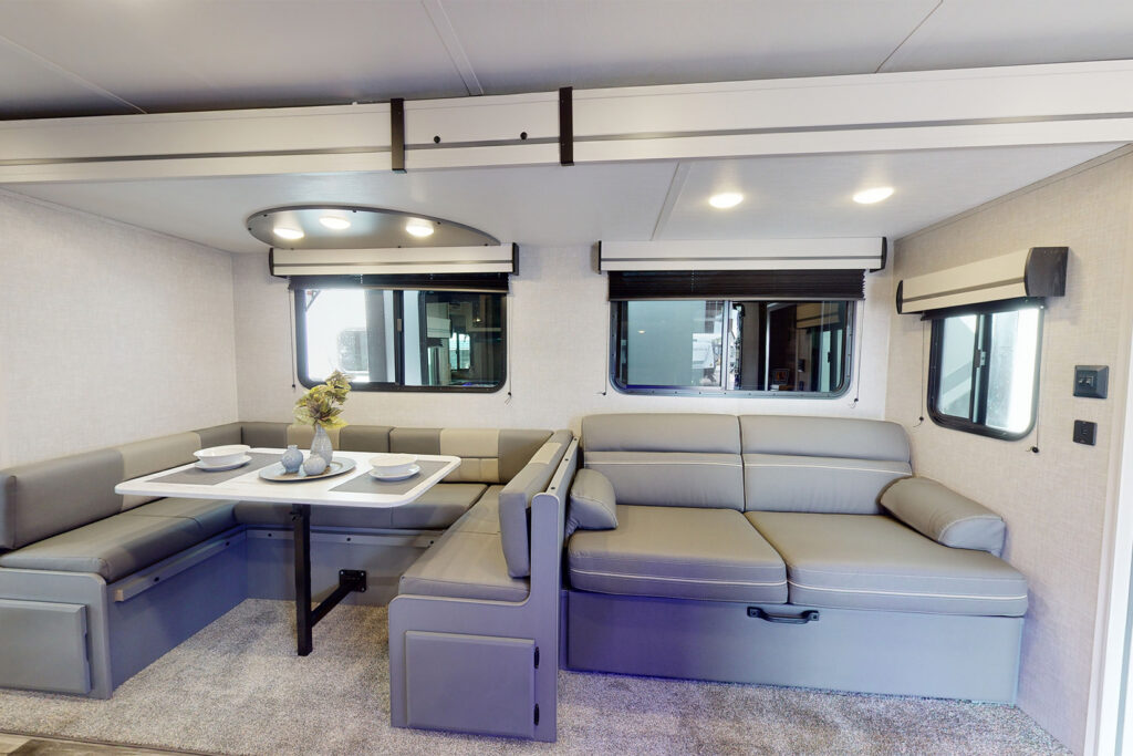 RV slide extended