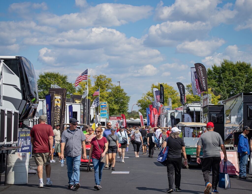 Street | I Heart RVing America's Largest RV Show on the ground
