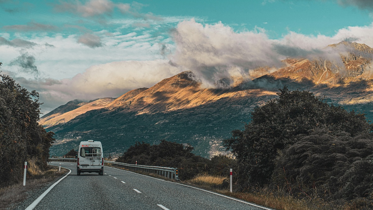 international RV rental trip through New Zealand