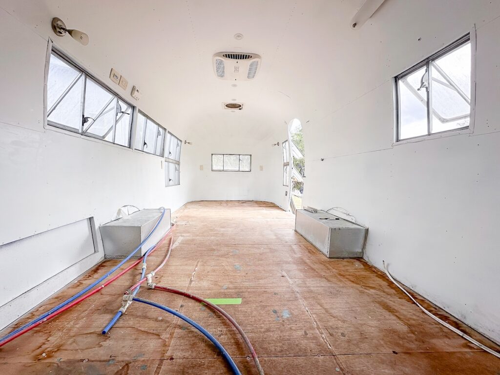 Rise2ShineAirstream | I Heart RVing Before RV renovation--starting with paint